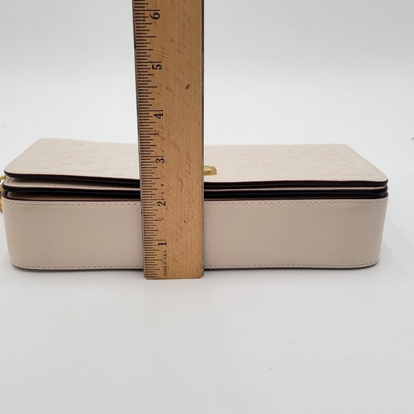 💥NWOT💥 Coach Dinky w/ Signature Embossing, Chalk - Picture 14 of 16